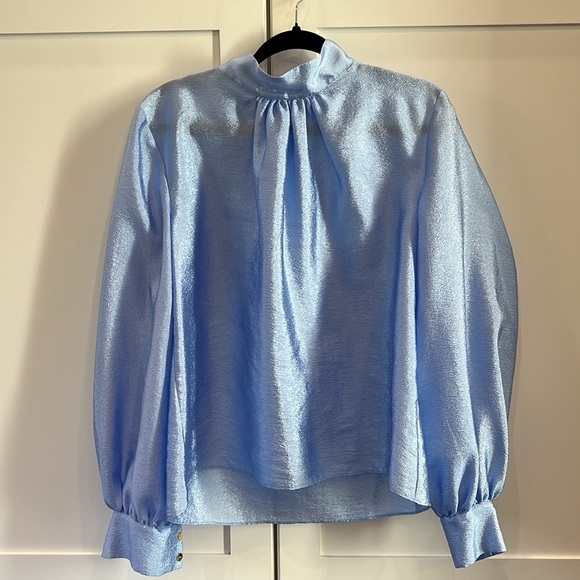 Stine Goya hammered satin blouse - Picture 2 of 4